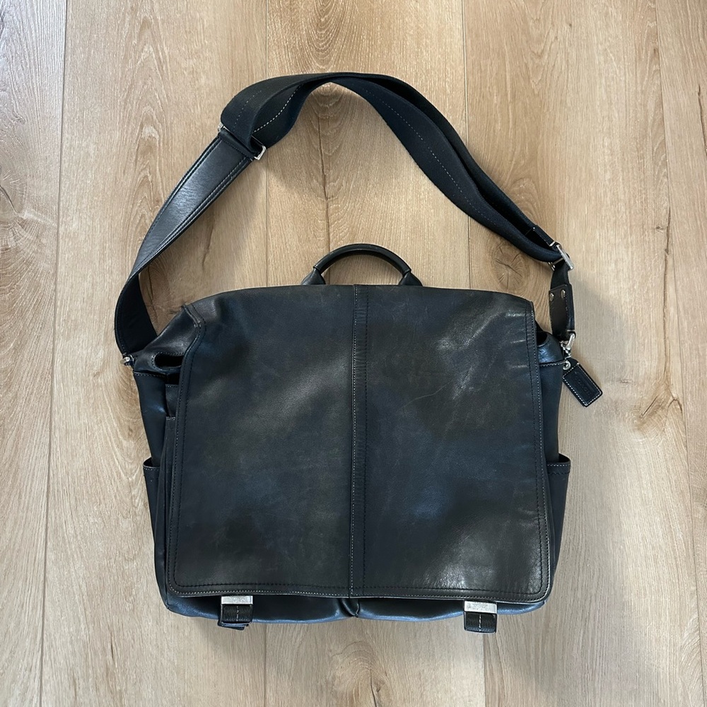 Vintage Coach Leather Briefcase. 70104. - Picture 1 of 7